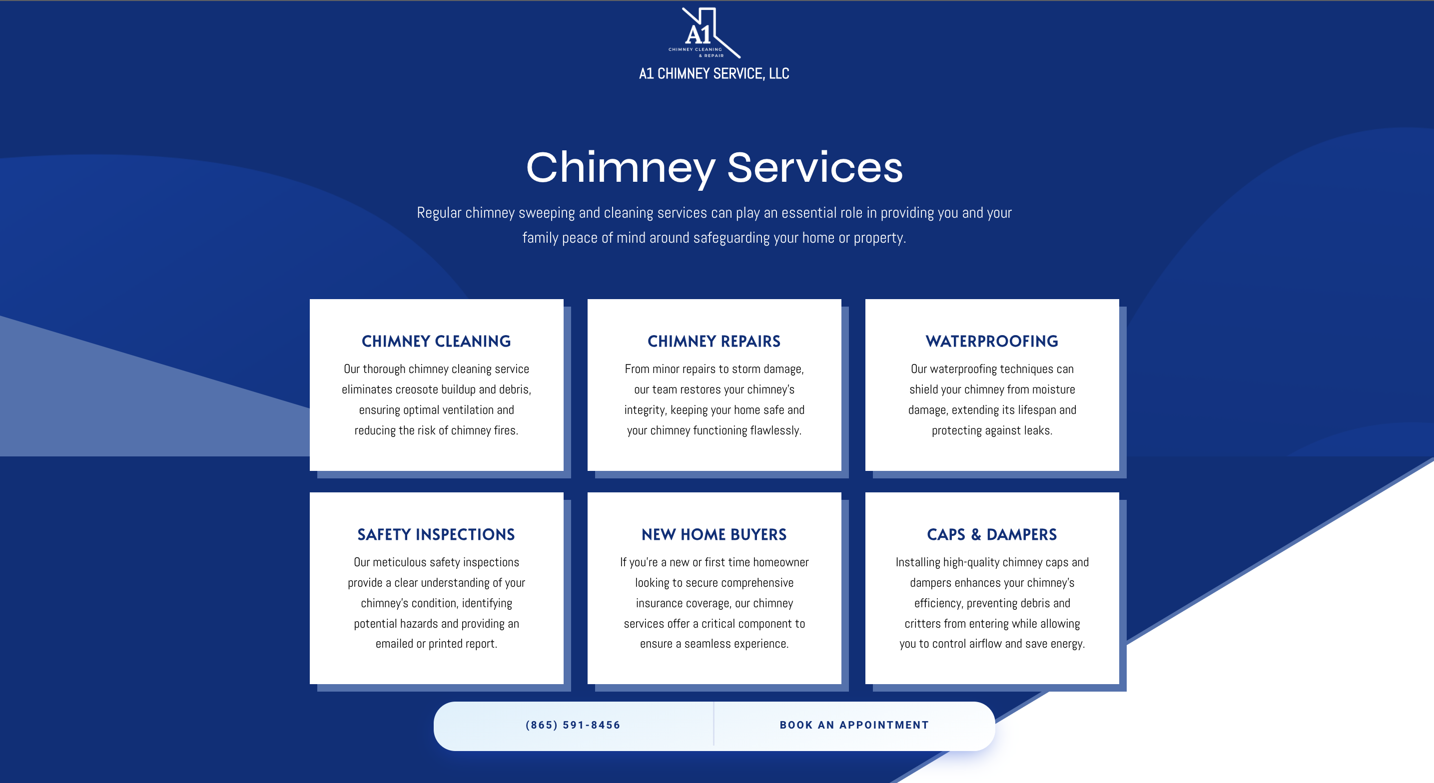A1 Chimney Cleaning & Repair Web Development
